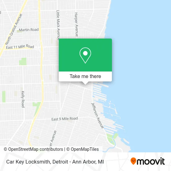 Car Key Locksmith map
