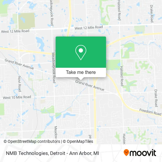 NMB Technologies map