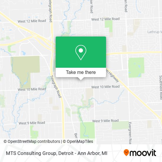 MTS Consulting Group map