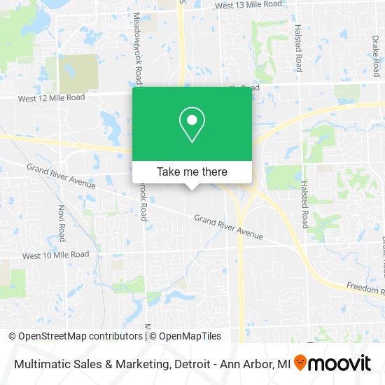 Multimatic Sales & Marketing map