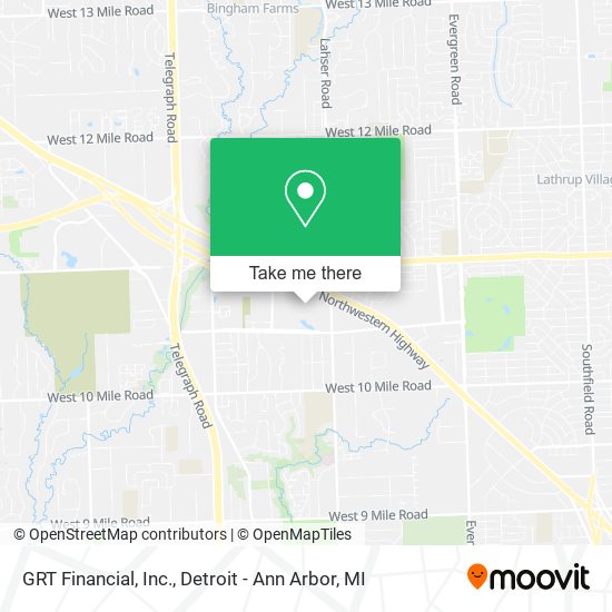 GRT Financial, Inc. map