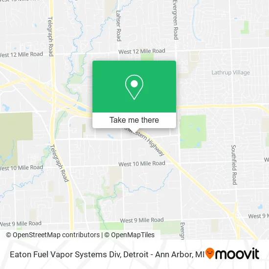 Mapa de Eaton Fuel Vapor Systems Div