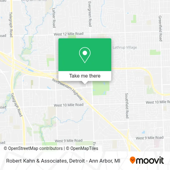 Robert Kahn & Associates map