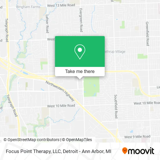 Focus Point Therapy, LLC map
