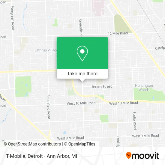 T-Mobile map