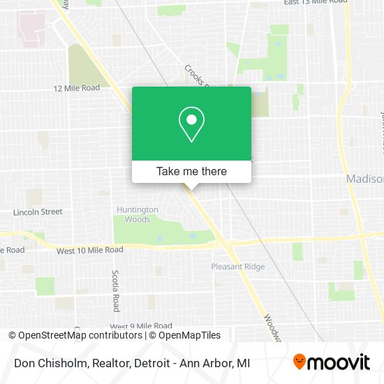 Mapa de Don Chisholm, Realtor