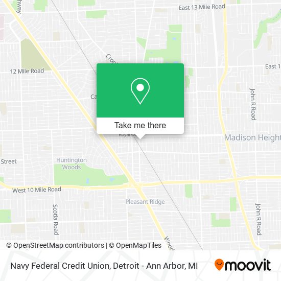 Navy Federal Credit Union map