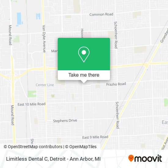 Mapa de Limitless Dental C