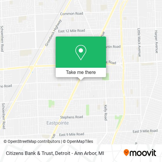 Mapa de Citizens Bank & Trust