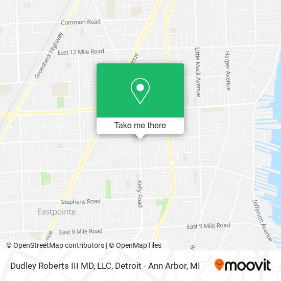 Dudley Roberts III MD, LLC map