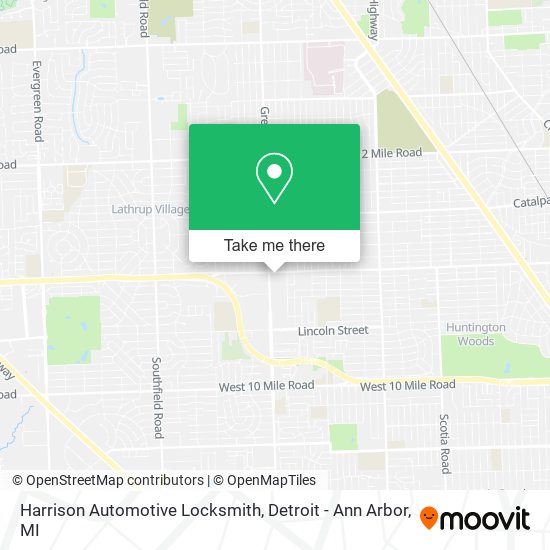 Mapa de Harrison Automotive Locksmith