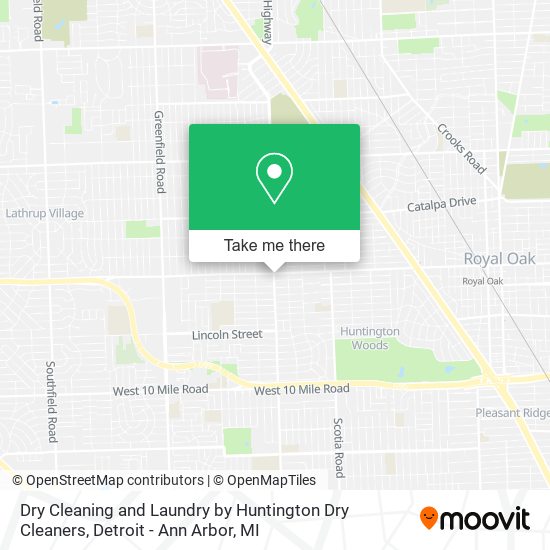 Dry Cleaning and Laundry by Huntington Dry Cleaners map