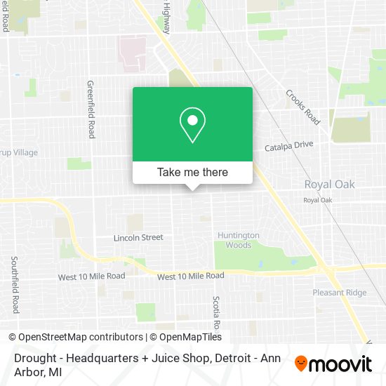 Mapa de Drought - Headquarters + Juice Shop