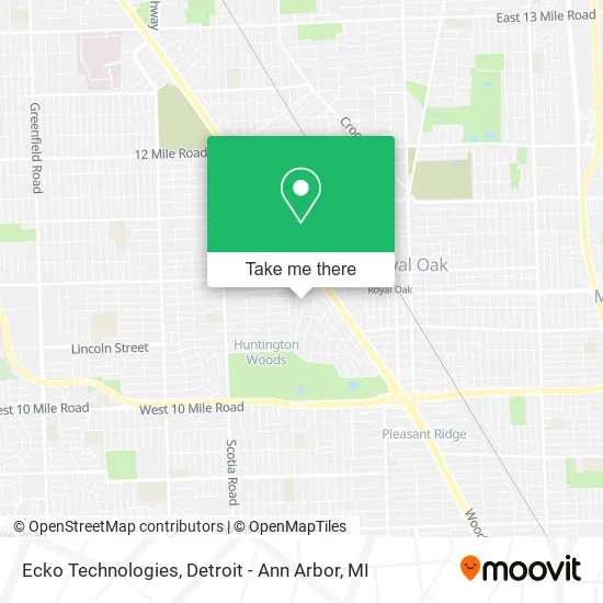 Mapa de Ecko Technologies