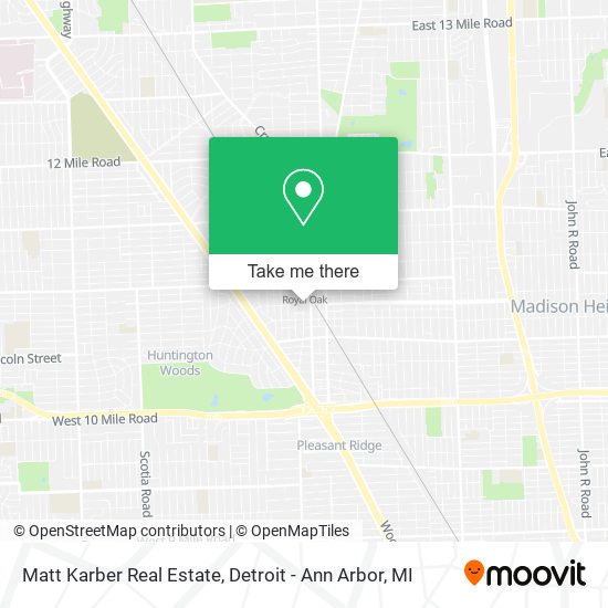 Matt Karber Real Estate map