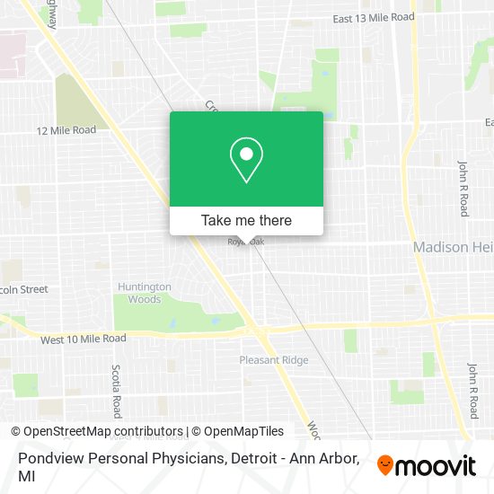 Mapa de Pondview Personal Physicians