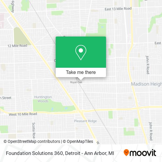 Foundation Solutions 360 map