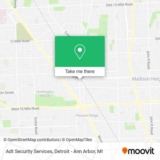 Mapa de Adt Security Services