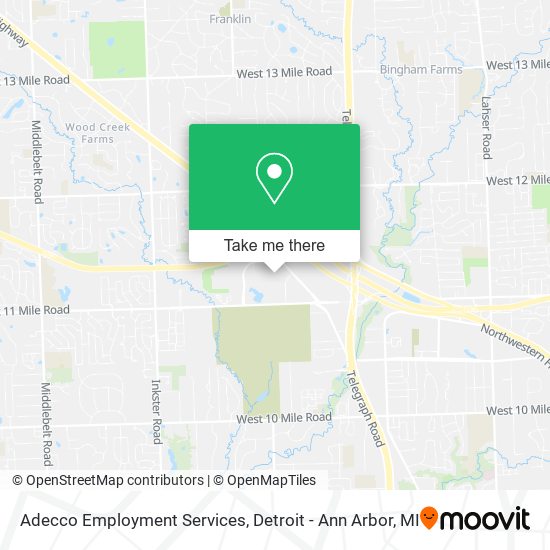 Adecco Employment Services map