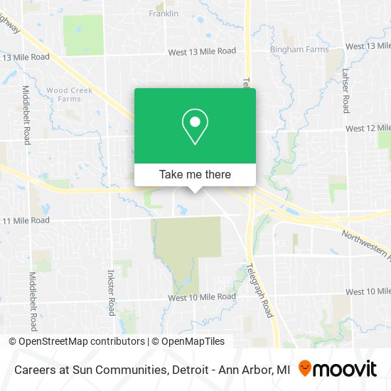 Careers at Sun Communities map