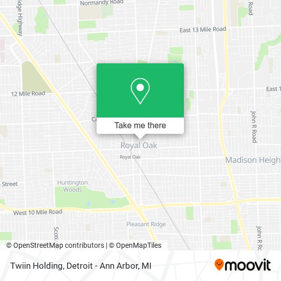 Mapa de Twiin Holding