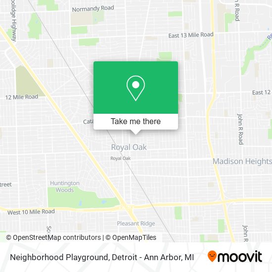 Mapa de Neighborhood Playground