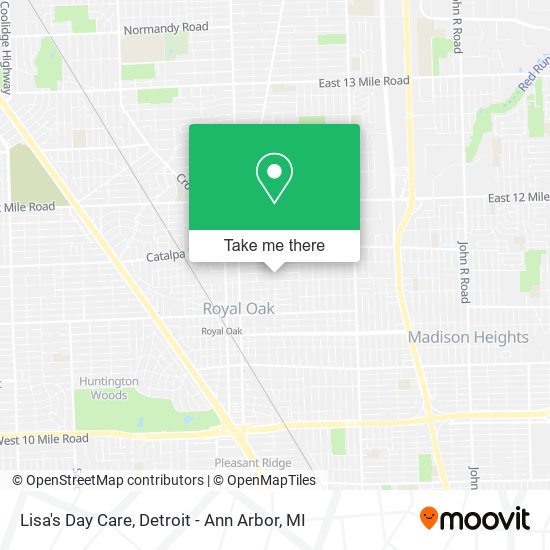Mapa de Lisa's Day Care