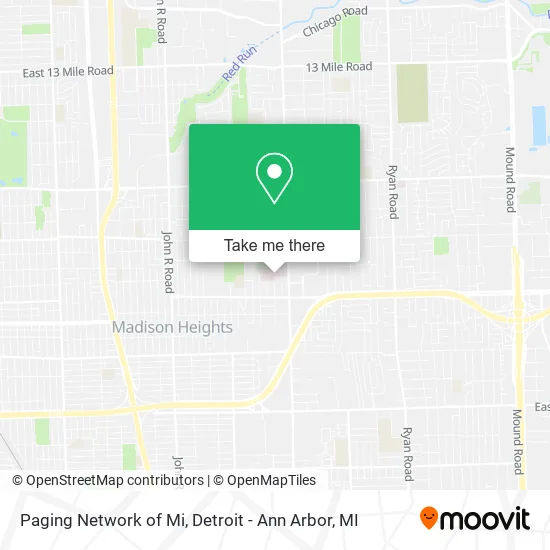 Paging Network of Mi map