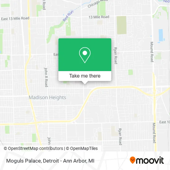 Mapa de Moguls Palace