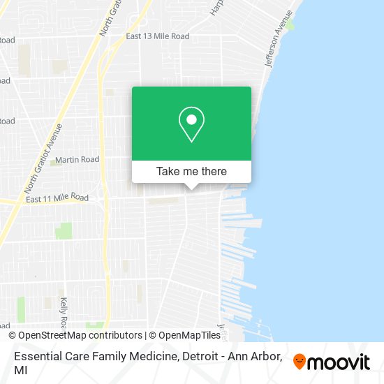 Essential Care Family Medicine map