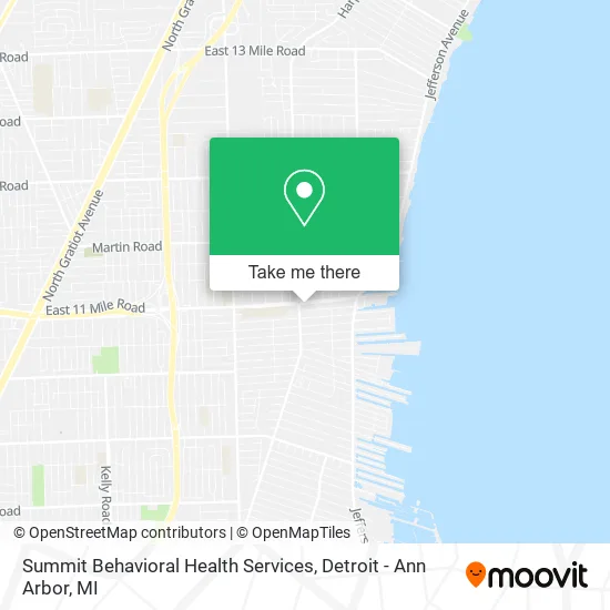 Summit Behavioral Health Services map