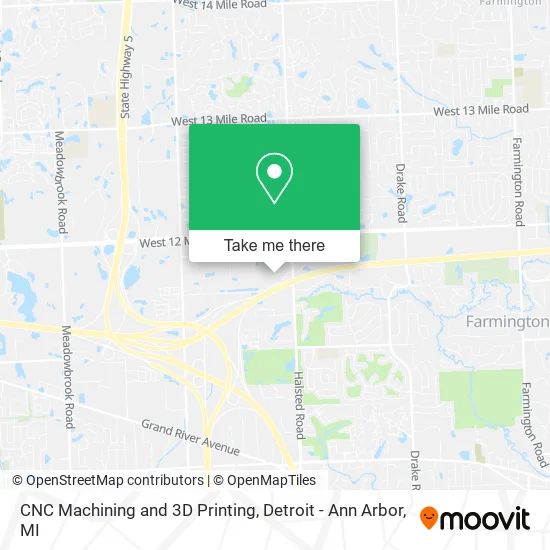 Mapa de CNC Machining and 3D Printing