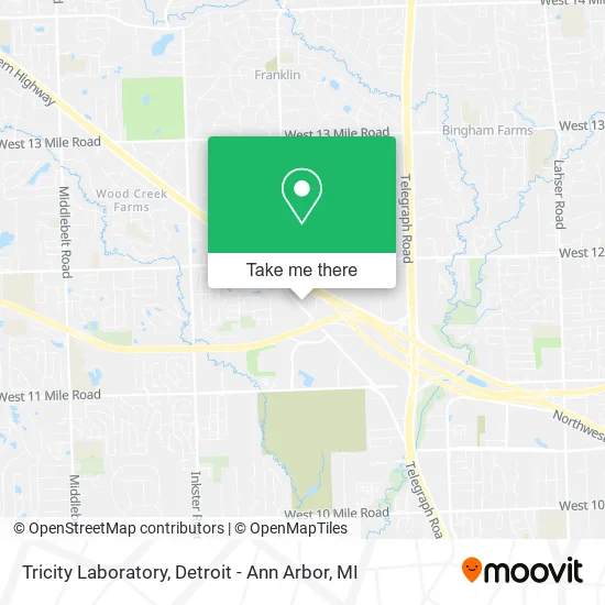Mapa de Tricity Laboratory