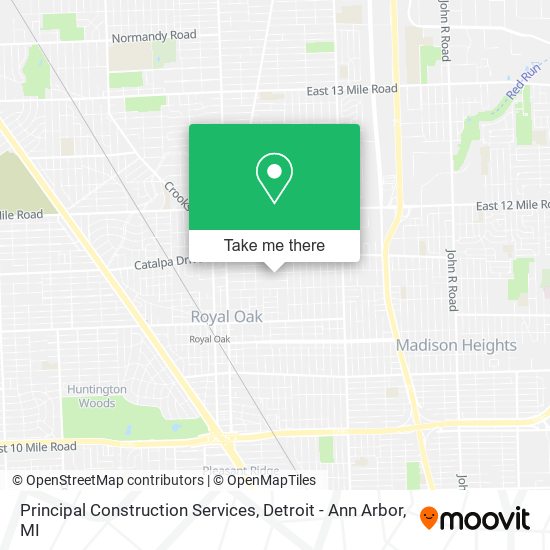 Mapa de Principal Construction Services