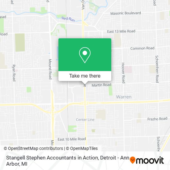 Stangell Stephen Accountants in Action map