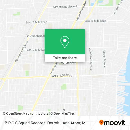 B.R.O.S Squad Records map