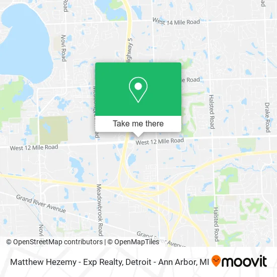 Matthew Hezemy - Exp Realty map