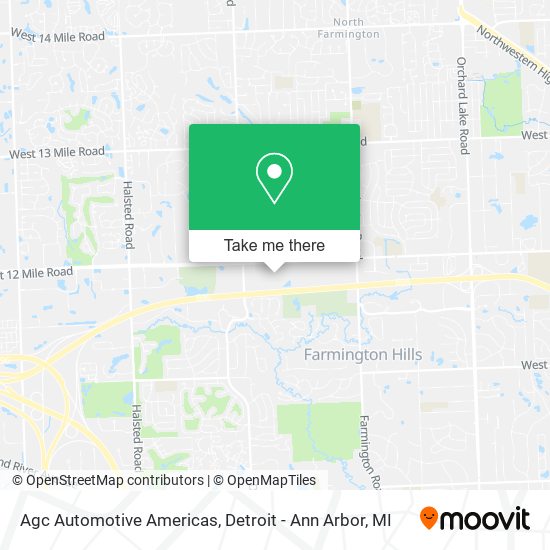 Agc Automotive Americas map