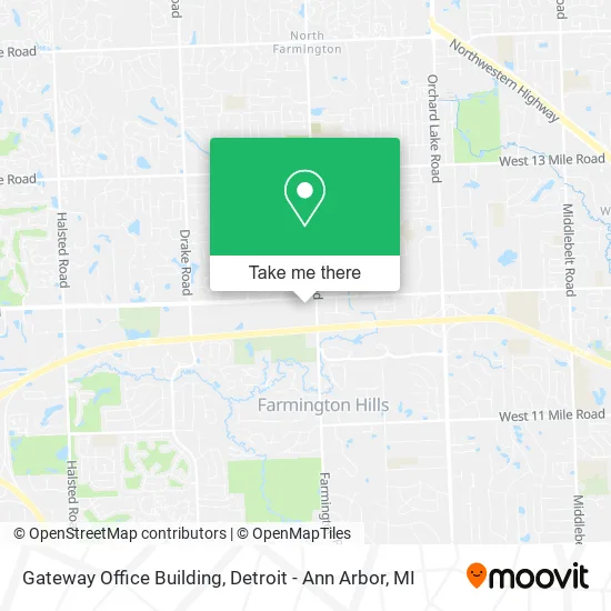 Gateway Office Building map