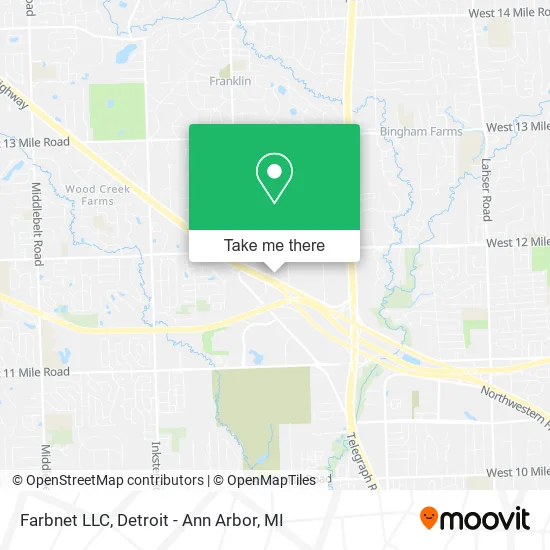Mapa de Farbnet LLC