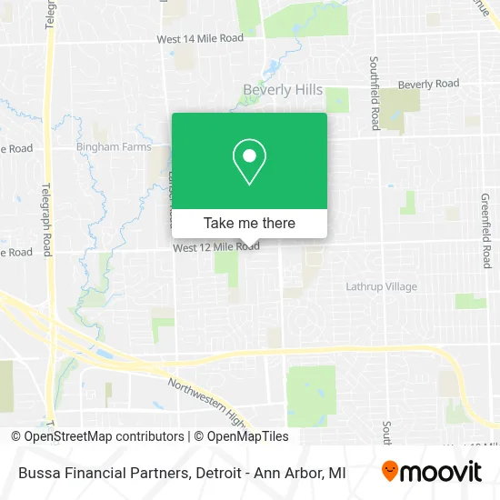 Bussa Financial Partners map