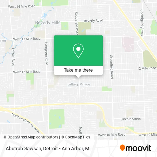Mapa de Abutrab Sawsan