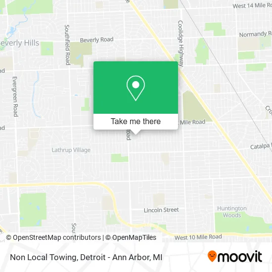 Non Local Towing map