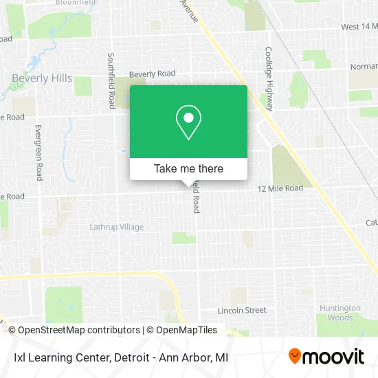 Mapa de Ixl Learning Center