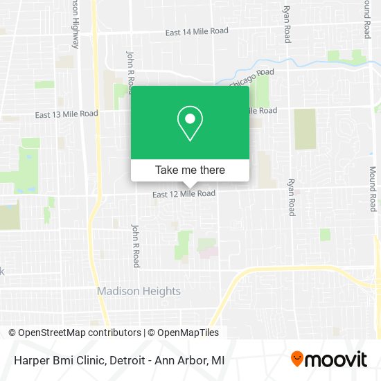 Mapa de Harper Bmi Clinic