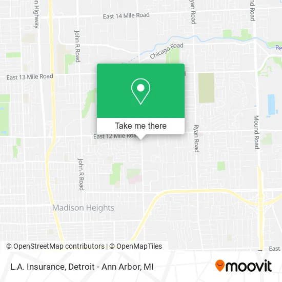 L.A. Insurance map