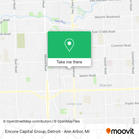Encore Capital Group map