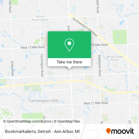 Bookmarkalerts map