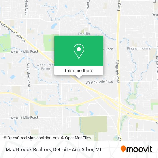 Mapa de Max Broock Realtors