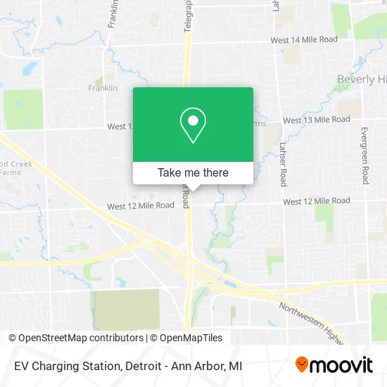EV Charging Station map